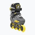 Rolki dziecięce Rollerblade Apex Jr charcoal/yellow 4