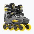 Rolki dziecięce Rollerblade Apex Jr charcoal/yellow 7