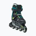 Rolki dziecięce Rollerblade Microblade XT Jr black/petrol green 5