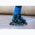 Rolki dziecięce Rollerblade Microblade XT Jr black/petrol green 8