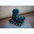 Rolki dziecięce Rollerblade Microblade XT Jr black/petrol green 11