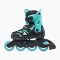 Rolki dziecięce Rollerblade Microblade Jr black/light blue 4