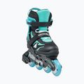 Rolki dziecięce Rollerblade Microblade Jr black/light blue 5