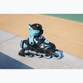 Rolki dziecięce Rollerblade Microblade Jr black/light blue 8