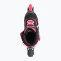 Rolki dziecięce Rollerblade Microblade Jr black/pink 7