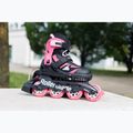 Rolki dziecięce Rollerblade Microblade Jr black/pink 8