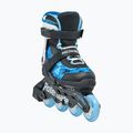 Rolki dziecięce Rollerblade Microblade SL Jr black/sky blue 5