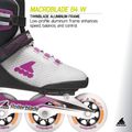 Rolki damskie Rollerblade Macroblade 84 W light grey/violet/orange 10
