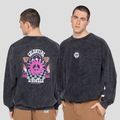 Bluza męska Kaotiko Washed Celestial Disorder black 3
