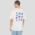 Koszulka męska Kaotiko Washed Elements Occult white 2