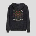 Bluza męska Kaotiko Washed Trust Your Intuition black 2