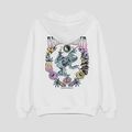 Bluza damska Kaotiko Dreamland white 2