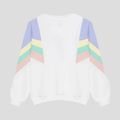 Bluza damska Kaotiko Ginger blanco/grape/amarillo 4