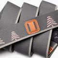 Pasek do spodni Arcade Blackwood Slim charcoal/blush 2