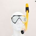 Zestaw do snorkelingu Aqualung Compass Set black/yellow 16