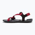Sandały barefoot dziecięce Xero Shoes Z-Trail charcoal/red pepper 9