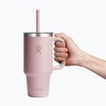 Kubek termiczny Hydro Flask Travel Tumbler Clear LID 945 ml trillium 5