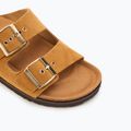 Klapki damskie Genuins Hawaii Velour camel 7
