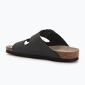 Klapki damskie Genuins Hawaii Oiled Leather black 3