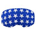 Pokrowiec na gogle COOLCASC White stars on blue 3