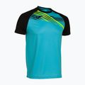 Koszulka do biegania męska Joma Elite X fluor turquoise/black 5
