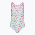 Strój pływacki jednoczęściowy dziecięcy RAS Unicorn Classic Back aqua
