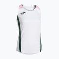 Koszulka tenisowa damska Joma Montreal white/green