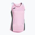 Koszulka tenisowa damska Joma Montreal pink/green