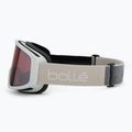 Gogle narciarskie Bollé Bedrock Plus lightest grey matte/vermillon 4