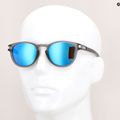 Okulary przeciwsłoneczne Oakley Latch matte grey ink/prizm sapphire polarized 14