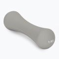 Hantle GymBeam Neoprene Dumbbells 2 x 1 kg light grey 4