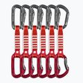 Ekspres wspinaczkowy Ocun Hawk QD Zoom PA 12 cm 6 szt. red
