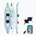 Kajak pompowany wysokociśnieniowy 2-osobowy SPINERA Adriatic 430 teal/white/grey