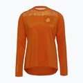 Longsleeve rowerowy damski SILVINI Ella orange