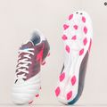 Buty piłkarskie męskie Diadora Brasil Elite Veloce GR LPU white/pink fluo/blue fluo 19