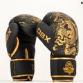 Rękawice bokserskie DBX BUSHIDO "Gold Dragon" złote/czarne 11