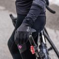 Rękawiczki rowerowe damskie Rogelli Laval Mid Season LW Windproof black 9