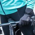 Rękawiczki rowerowe damskie Rogelli Laval Mid Season LW Windproof black 10