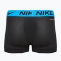 Bokserki męskie Nike Dri-FIT Cotton Trunk 3 pary black mint foam/blue hero/bright ceramic wb 2