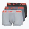 Bokserki męskie Nike Dri-Fit Essential Micro Trunk 3 pary grey