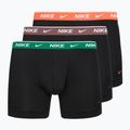 Bokserki męskie Nike Cotton Stretch Trunk 3 pary drizzle