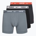 Bokserki męskie Nike Essential Cotton Stretch 3 pary gray multi