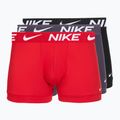 Bokserki męskie Nike Dri-Fit Essential Micro Trunk 3 pary sport red