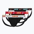 Bokserki męskie Nike Cotton Stretch Jock Strap 3 pack steel grey 7