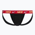 Bokserki męskie Nike Cotton Stretch Jock Strap 3 pack steel grey 4