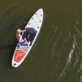 Zestaw deska SUP pompowana Pure4Fun Basic SUP 10'5" white/black/red/grey 9