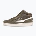 Buty dziecięce FILA Crew Mid olive night 8