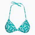 Góra od stroju kąpielowego Calvin Klein Triangle-RP Print monogram blue
