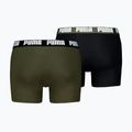 Bokserki męskie PUMA Everyday Basic 2 pary forest 2