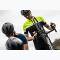 Koszulka rowerowa męska Rogelli Course black/fluor/white 7
